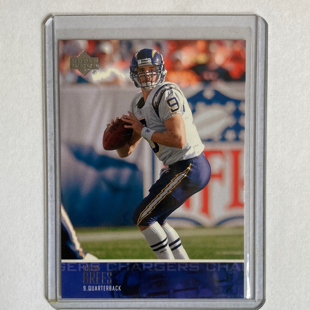 Drew Brees 2003 Upper Deck Card